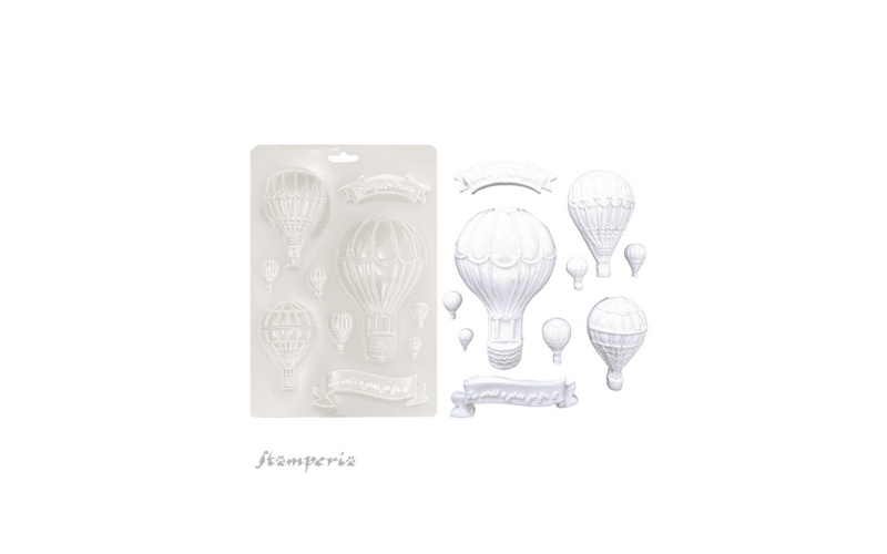 Zachte Mal A5 Timeless Luchtballon Stamperia