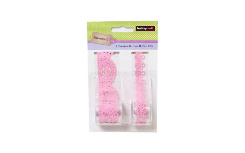 Zelfklevend Kant Roze
