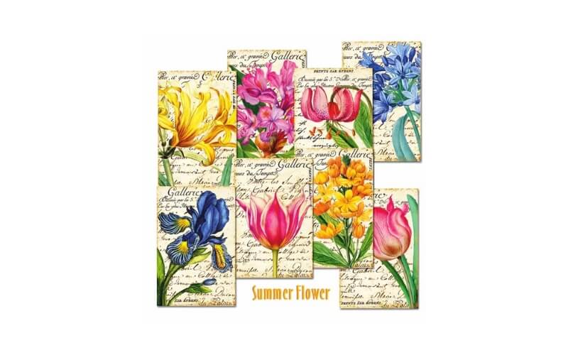 Plakboekpapier Mini Zomer Bloem Decorer