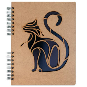 Notitieboek Hout Kat A4